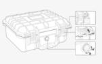 Outdoor case IP67 270 x 250 x 125 mm