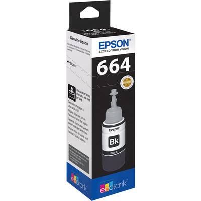 Epson Ink refill T6641, 664 Original  Black C13T66414010