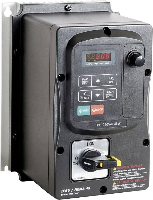 Peter Electronic Frequency inverter 0.37 kW 1-phase 230 V