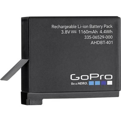 GoPro AHDBT-401 Camera battery replaces original battery (camera) AHDBT-401, 3661-1227 3.8 V 1160 mAh