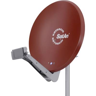 Kathrein CAS 90ro SAT antenna 90 cm Reflective material: Aluminium Red brown