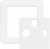 Axing SZU 2-10 Antenna socket cover TV, FM, SAT Surface-mount