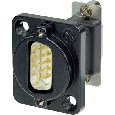 Neutrik NADB9MF-B D-SUB adapter D-SUB-plug 9-pin - D-SUB socket 9-pin 1 pc(s)