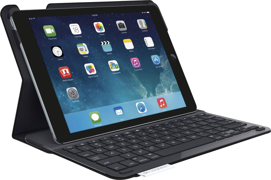 Logitech 920-006541 Tablet PC keyboard and book cover Compatible with ...