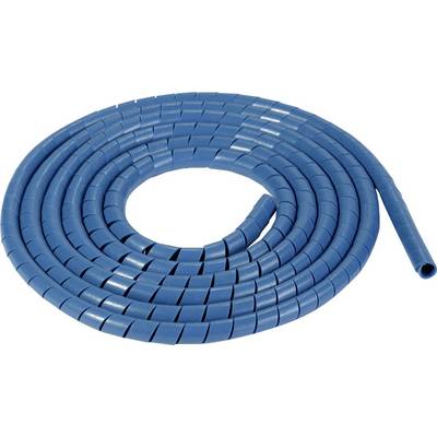 HellermannTyton 161-46000 SBPEMC1.5-PE-BU-30M Spiral tube 1.60 up to 8 mm Blue Sold per metre-0