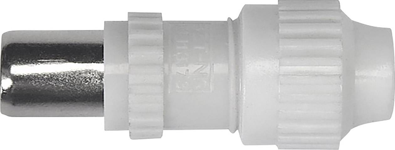 Coax IEC plug, basic Cable diameter: 6.8 mm