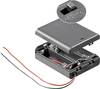 Goobay 12445 Battery box 3x AA Cable (L x W x H) 68.5 x 48 x 18.7 mm