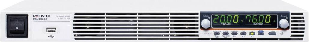 GW Instek PSU 12.5-120 19 bench PSU (adjustable voltage) 0 - 12.5 V DC 0 - 120 A 1 x Ethernet, RS232, RS485, USB remote controlled, Master/slave communication