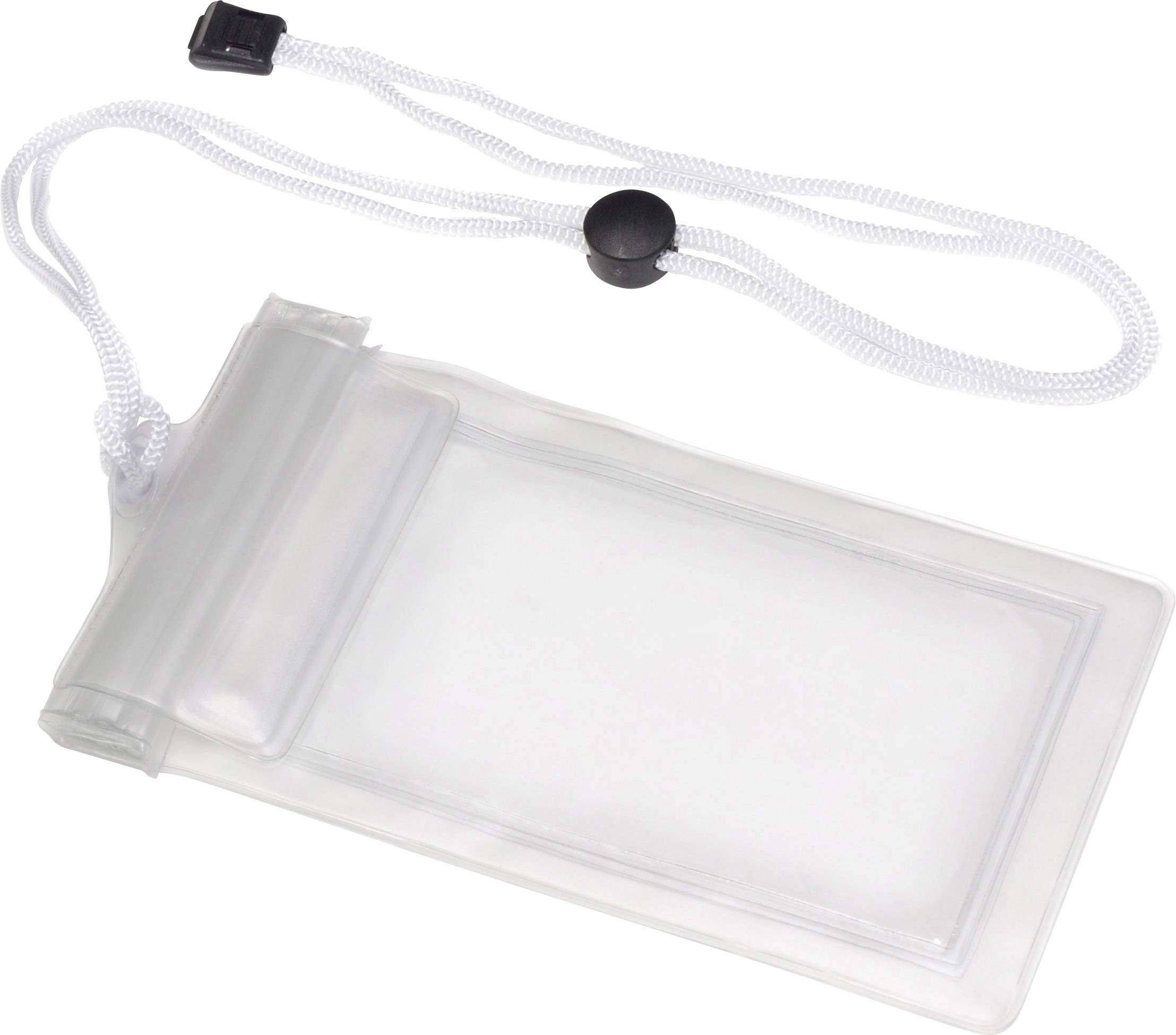 Waterproof bag (W x H) 100 mm x 190 mm Black, Transparent