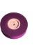 A purple Kinesio tape roll, partially unrolled, on a white background, typically used in physiotherapy.