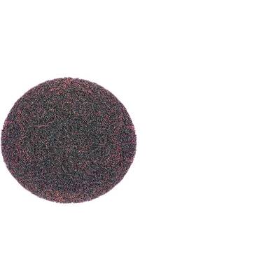 A round, dense, dark-coloured object with red and violet accents on a white background.