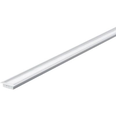 Long, rectangular white LED light, suitable for ceiling mounting. Environmentally friendly, energy-efficient and modern in design.