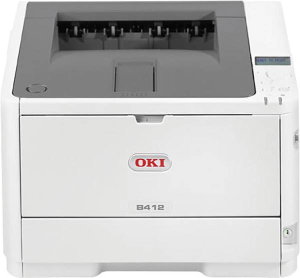 OKI B412dn Monochrome laser printer A4 33 pages/min 1200 x 1200 dpi Duplex, LAN