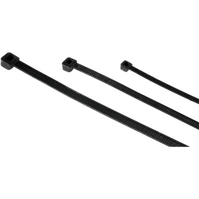 Hama Cable tie Plastic Black Flexible  150 pc(s)  00020622