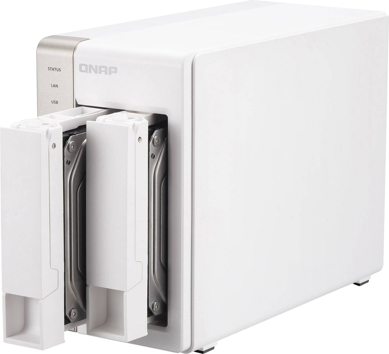 Сетевой накопитель qnap ts-251-4g 2 отсека для hdd, hdmi-порт. intel celeron j1800 2.41ghz, 4gb (4712511125894)