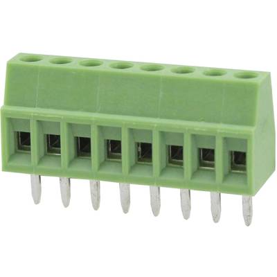 Degson DG308-2.54-04P-14-00AH-1 Screw terminal 0.82 mm² Number of pins (num) 4 Green 1 pc(s) 