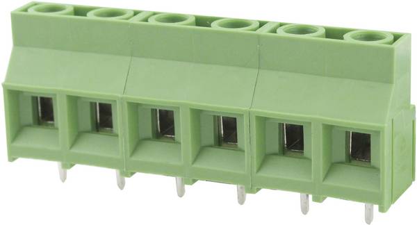 Degson DG950-9.5-03P-14-00AH-1 Screw terminal 5.26 mm² Number of pins 3 Green 1 pc(s)