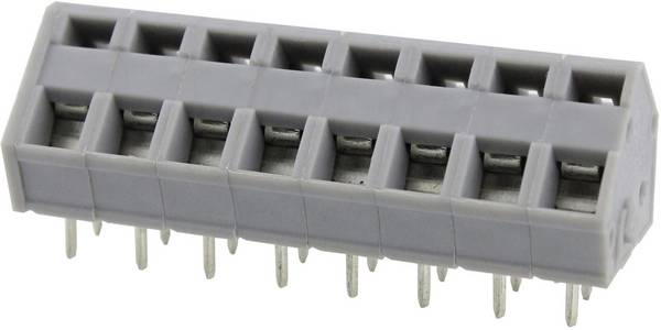Degson DG245-5.0-03P-11-00AH Spring-loaded terminal 3.31 mm² Number of pins 3 Grey 100 pc(s)