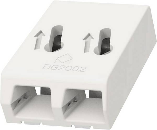 Degson DG2002-4.0-02P-11-00AH-1 SMD PCB terminal 0.75 mm² Number of pins 2 White 1 pc(s)