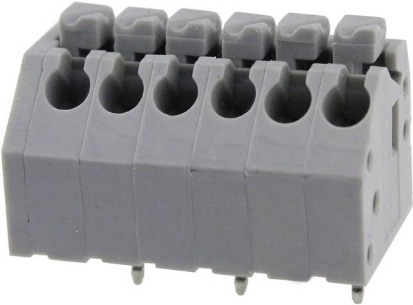 Degson DG250-3.5-12P-11-00AH-1 Spring-loaded terminal 0.82 mm² Number of pins 12 Grey 1 pc(s)