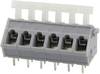 Degson DG243-5.0-02P-11-00AH-100 Spring-loaded terminal 3.31 mm² Number of pins 2 Grey 100 pc(s)