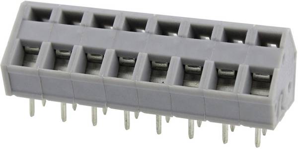 Degson DG245-5.0-08P-11-00AH-1 Spring-loaded terminal 3.31 mm² Number of pins 8 Grey 1 pc(s)
