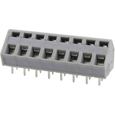 Degson DG245-5.0-12P-11-00AH-1 Spring-loaded terminal 3.31 mm² Number of pins 12 Grey 1 pc(s)