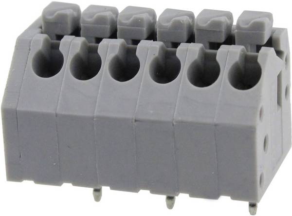 Degson DG250-3.5-08P-11-00AH-1 Spring-loaded terminal 0.82 mm² Number of pins 8 Grey 1 pc(s)