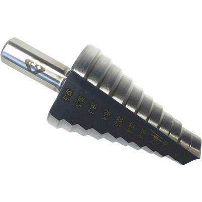 C.K T3012 HSS Step drill bit 12.5 - 32.5 mm Total length 80 mm Triangular shank 1 pc(s)