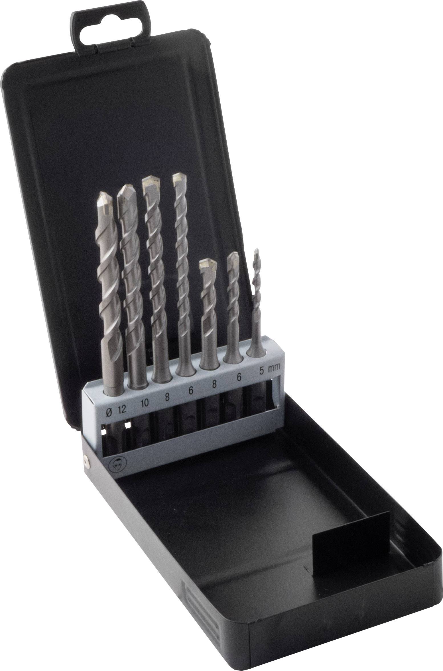 C.K T3121 Tungsten carbide Hammer drill bit set 7-piece 5 mm, 6 mm, 6 mm, 8 mm, 8 mm, 10 mm, 12 mm SDS-Plus 1 pc(s)-0