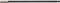 A black cylindrical rod with a silver-coloured end, possibly a technical or industrial tool.
