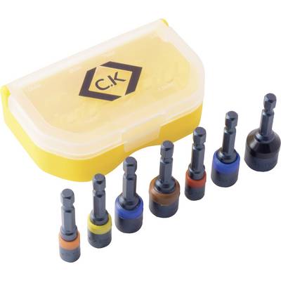 C.K T4514 Machine bit set 6.3 mm, 7 mm, 8 mm, 10 mm, 11 mm, 13 mm Drive (screwdriver) 1/4" (6.3 mm), 3/8" (10 mm) 1 Set-0