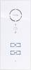 m-e modern-electronics ADV-F10 EX Vistadoor, Vistus Door intercom Radio Indoor panel White