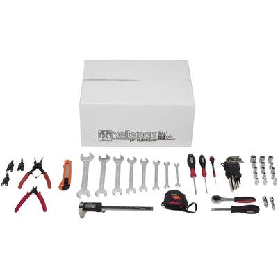 Whadda 10-piece tool set for 3D printer assembly Suitable for (3D printer): Velleman Vertex
