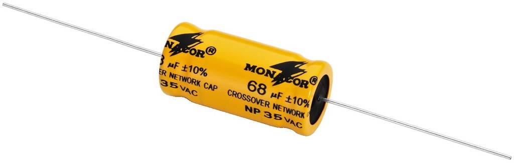 Monacor LSC-680NP Speaker capacitor 68 µF