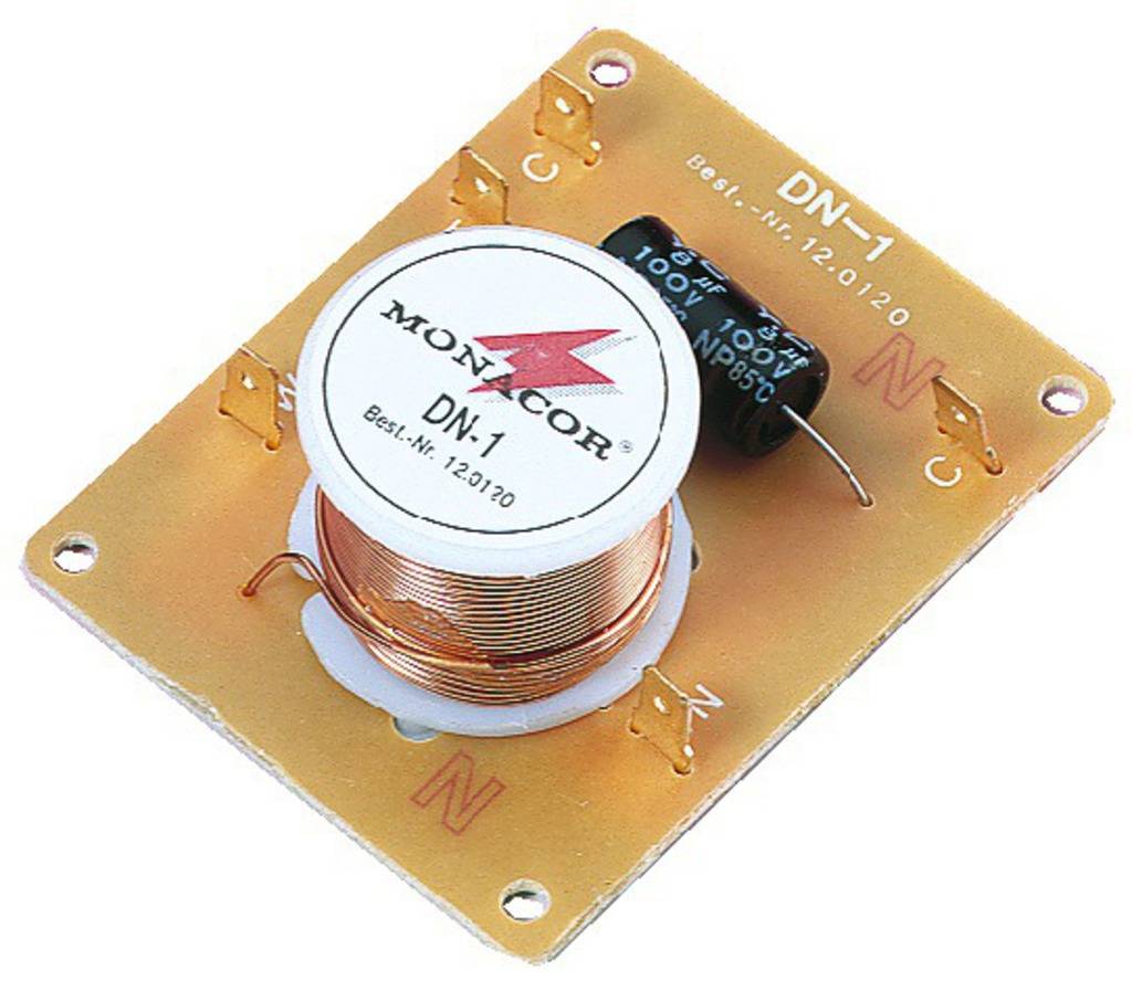 Monacor DN-1 2-way crossover 8 Ω