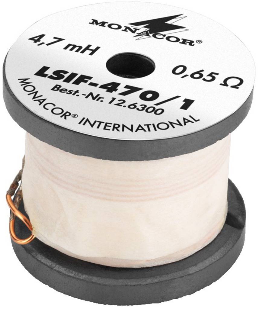Monacor LSIF-470/1 Speaker ferrite choke-0