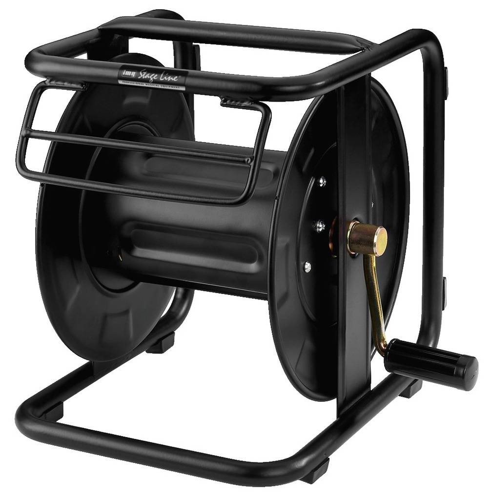 Monacor MCR-2 Cable reel Black