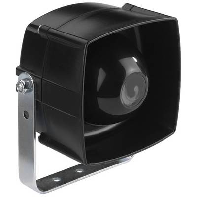Monacor NR-254KS PA compression drive speaker 25 W Rubber black 1 pc(s)-0