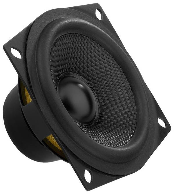 Monacor SPH-30X/8SW 3 inch 8.05 cm Wideband speaker 20 W 8 Ω Black