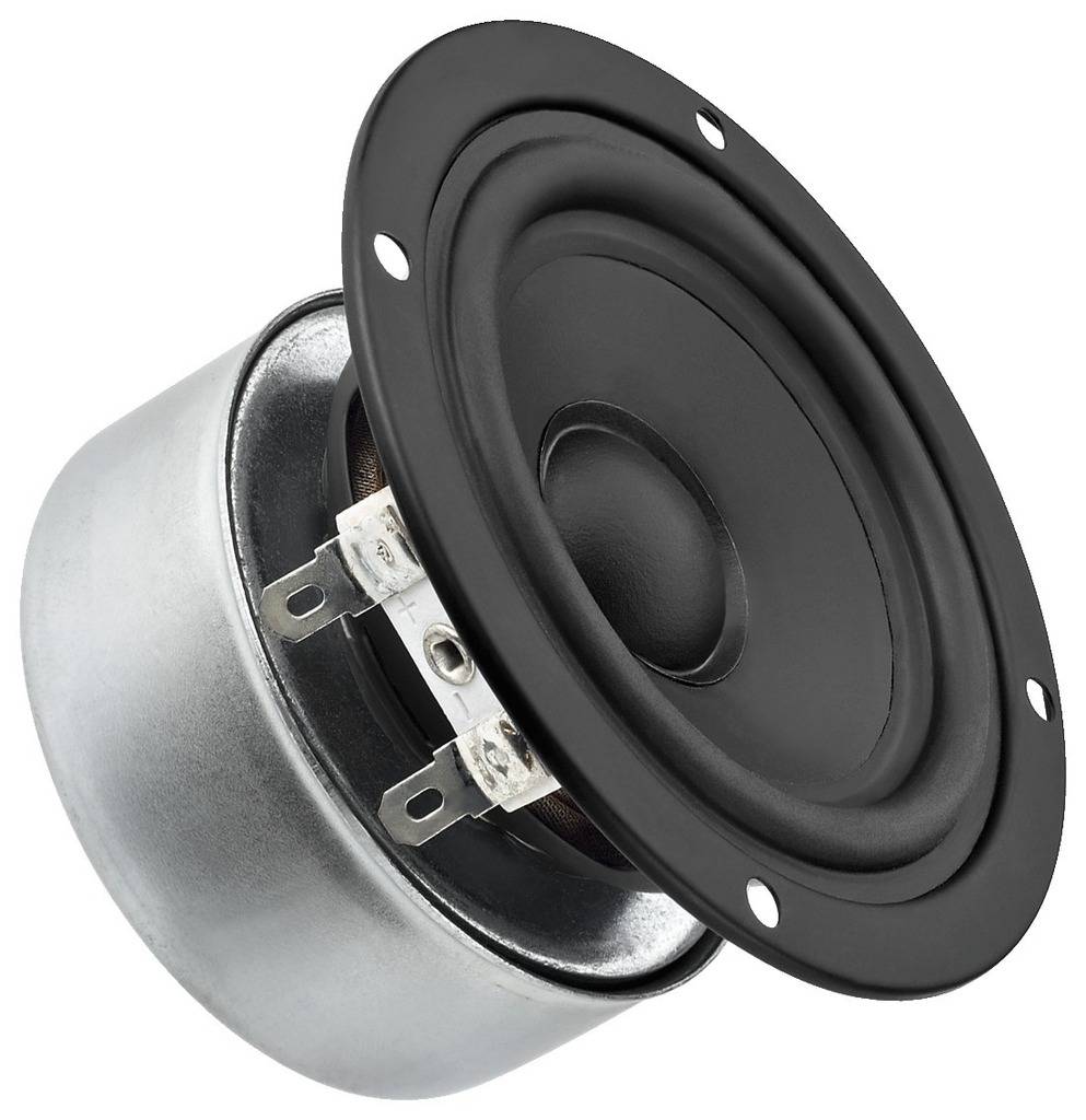 Monacor SPX-30M 3 inch 9.3 cm Wideband speaker 20 W 8 Ω