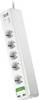 APC PM5U-GR Surge protection power strip 5x White Euro plug 1 pc(s)