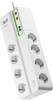 APC PMF83VT-GR Surge protection power strip 8x White PG connector 1 pc(s)