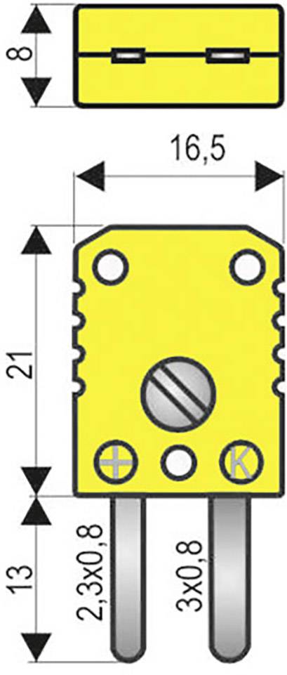 B + B Thermo-Technik 0220 0001 0220 0001 Flat Thermal Connector ...