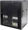 Intellinet 711937 19" server rack cabinet (W x H x D) 570 x 770 x 450 mm 15 U Black (RAL 9005)