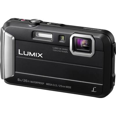 Panasonic DMC-FT30EG-K Digital camera 16.1 MP Optical zoom: 4 x Black Underwater camera, Frost-resistant, Splashproof, Shockproof