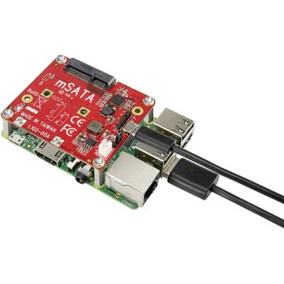 Renkforce USB/mSATA-Converter Shield Compatible with (development kits): Raspberry Pi