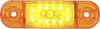SecoRüt End outline marker Open cable ends Marker lateral 12 V, 24 V Orange Clear glass