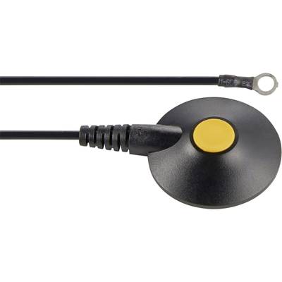 Wolfgang Warmbier 2250.790 ESD earth cable   1.80 m 10 mm stud and socket 