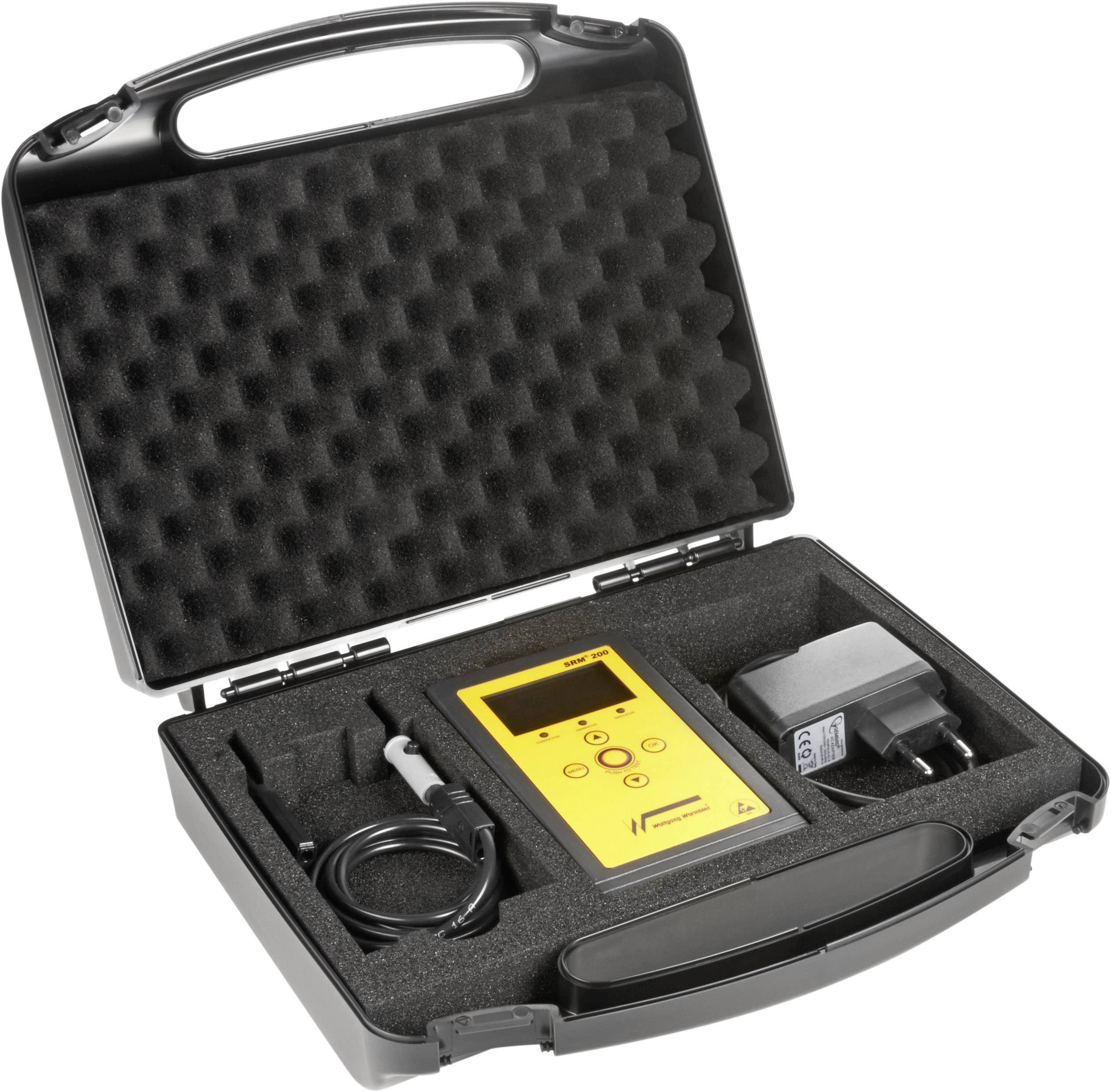 Wolfgang Warmbier SRM ® 200 ESD tester set Surface resistance, Bleed resistance incl. software, incl. calibration certificate, incl. case, incl. PG cable
